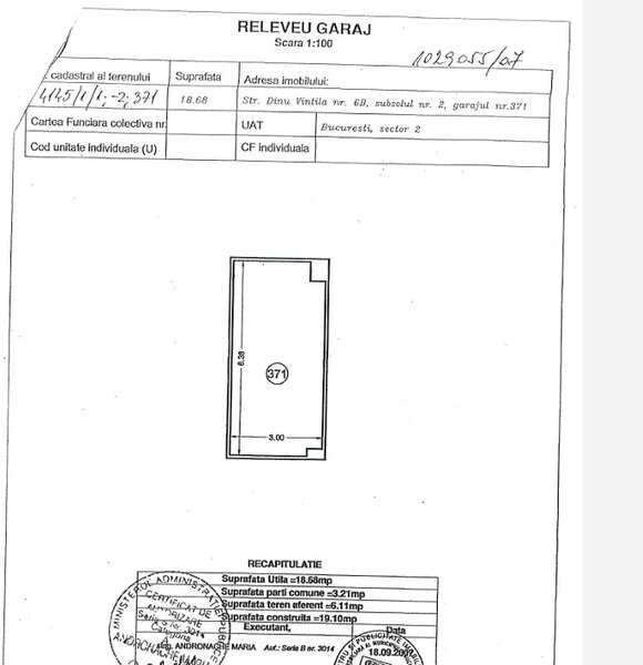 Vand loc parcare cu statie masini electrice in zona Stefan Cel Mare